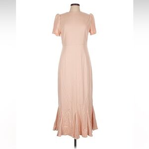 OPT flounce hem Midi Dress